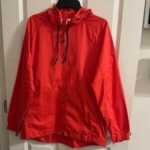 Nike Striking Orangey Red Utility Windbreaker Jacket